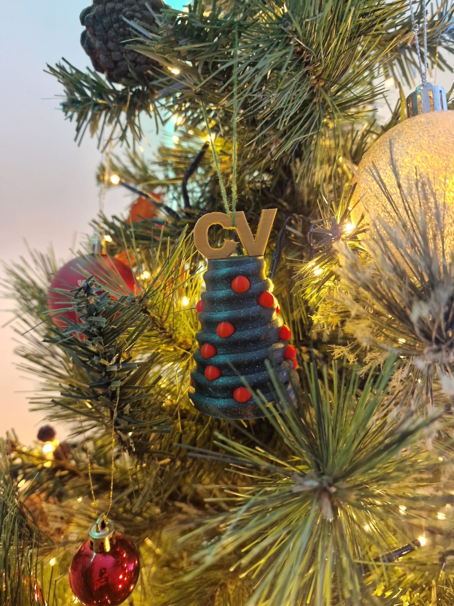 CV Christmas Tree Decoration